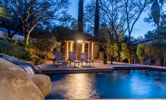 Atascadero House | San Antonio Estate-Expansive Wine Country Villa with Pool, Spa and Office!