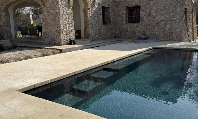 Patu Villa | SAN GREGORIO VILLA WITH SECULAR OLIVE GROVE, GARDEN, PORCH AND PRIVATE POOL