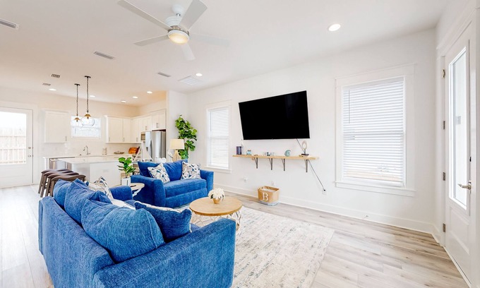 Silver Sands House | Sand and Sunshine | House in Panama City Beach near the beach with balcony