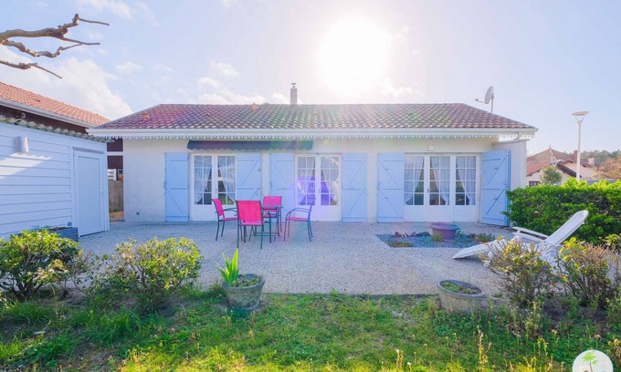 Sanguinet Apartment | Sanguinet Charmante maison avec jardin pour 6 personnes classée 1 étoile