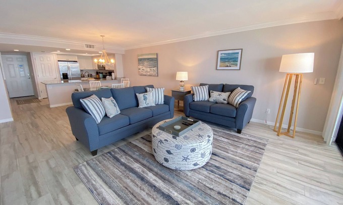 Punta Rassa Condo | Sanibel Harbour Resort - 1134: Stunning sunsets from the comfort of your lanai.