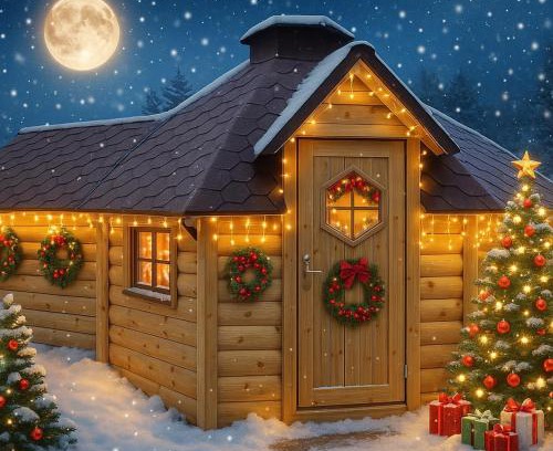 Landrethun-le-Nord Ski Chalet | Santa Kota, Christmas cottage