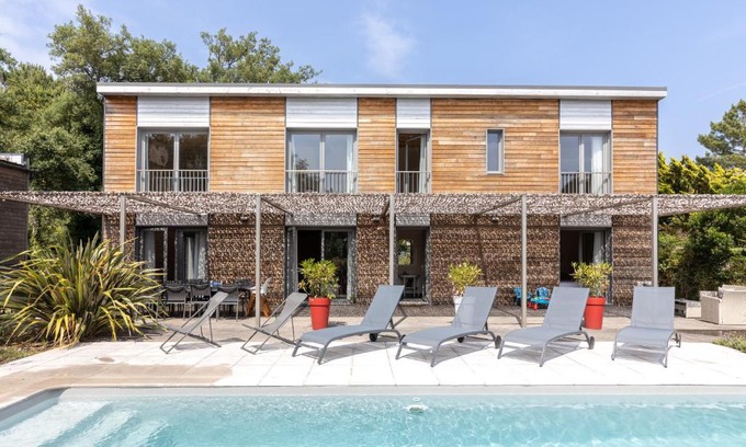 Moliets-et-Maa House | Santos Villa Piscine Proche Plage