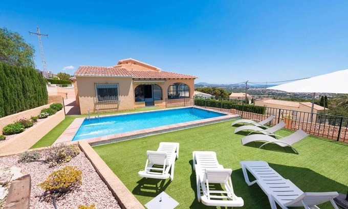 Calpe Villa | SAONA VILLAS (OL ANDRE): villa for 8 people, private swimming pool, air co
