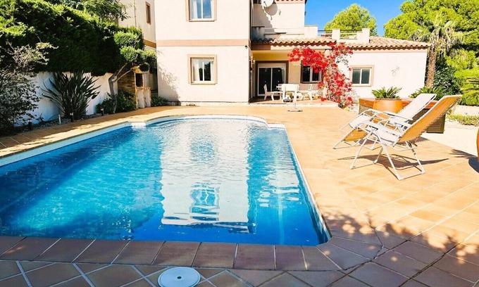 Les Tres Cales Villa | SAONA VILLAS (VN AMELA): villa 8 people, private pool, wifi, 1.5 km sea