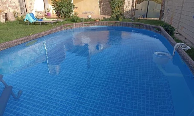 San Giovanni Suergiu House | Sardegna casa con giardino ,piscina a 3km dal mare
