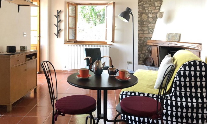 Villa Collemandina House | Sassorosso: with beautiful panoramic terrace