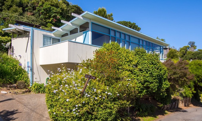Sausalito House | Sausalito Butterfly House: Bay Views/Quiet/Walk to Town & Ferry