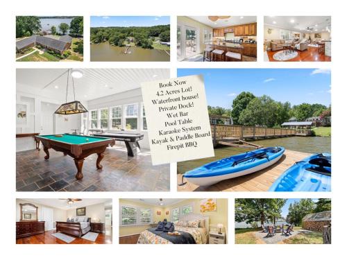 Fort Lawn House | Scenic Lakehouse Getaway with Private Dock, Hot Tub, Fire Pit & Indoor Entertainment A Winter Paradise!