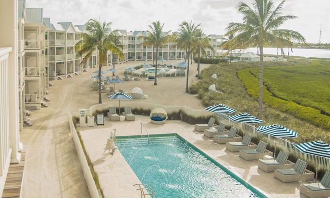 Marathon Hotel | Scenic Veranda Double Queen, Isla Bella, Private Beach, Near Seven Miles Bridge
