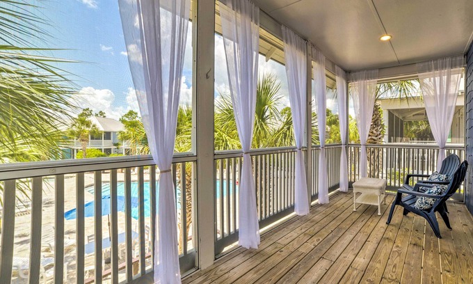 Port St. Joe Cottage | Screened Porch + Beach Access: Port St Joe Cottage