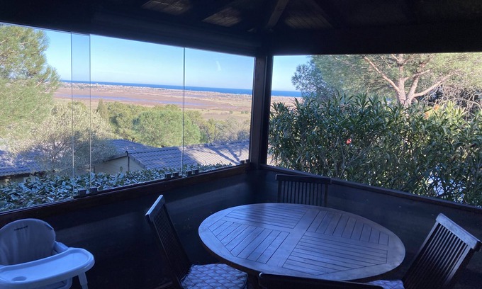 Agde Ski Chalet | Sea view chalet les pescalunes (cap D'agde)