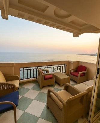 Al-Muntazah Apartment | Sea View three bed room High Floor fully AC free WI-FI and parking