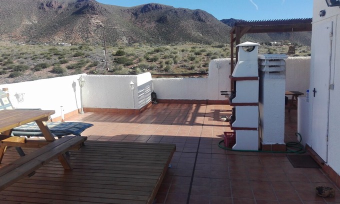 La Isleta del Moro Apartment | SEA VIEWS, LARGE TERRACE 60 M2 very equipped and with total privacy