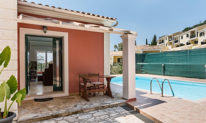 Barbati Villa | Seaview Villa Leana with Private Pool by Konnect, Nisaki
