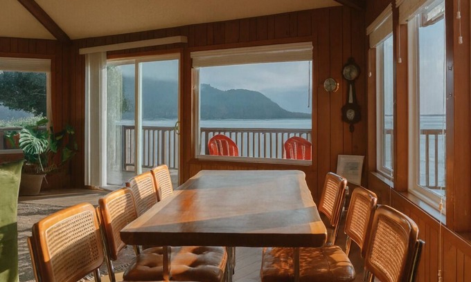 Tillamook House | Secluded, Bayfront Escape, Luxury Hot Tub, EV Charger, King Beds, Pets OK
