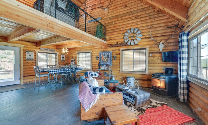 Kemmerer Cabin | Secluded Mountain Getaway in Wyoming Range!