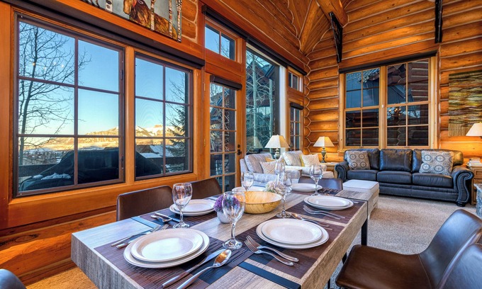 Mountain Village Cabin | See Forever Cabin 104-Revel in the comfort and style of this three bedroom cabin