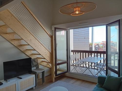 Le Penon Apartment | Seignosse : Appartement rénové à pied des plages avec climatisation - FR-1-239-1126