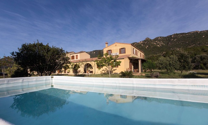 San Vito House | Semi-detached House with Wi-Fi, Air Conditioning, Garden and Pool; Pets Allowed; Parking Available
