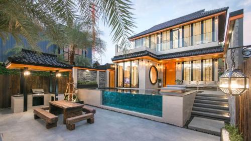 Khao Takiab Villa | Sense Pool Villa HuaHin - 4BR&BBQ, 5 Min Walk to the Beach