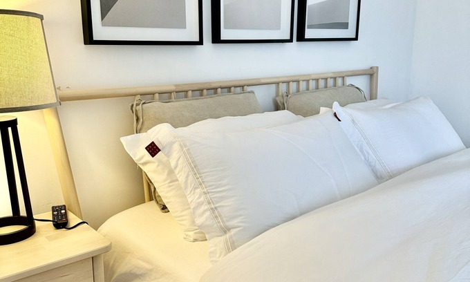 Newark Apartment | Serene 3BR, 2BA with Free Garage Parking -NYC Access, 5 Mins to EWR,Newark, NJ