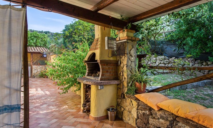 Bari Sardo Apartment | Serene Apartment "Hibiscus - Villa Teresa" with Terrace, Wi-Fi & Mountain View