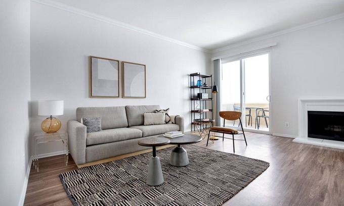 Beverly Grove Apartment | Serene Beverly Hills 1BR, near Beverly Drive, by Blueground