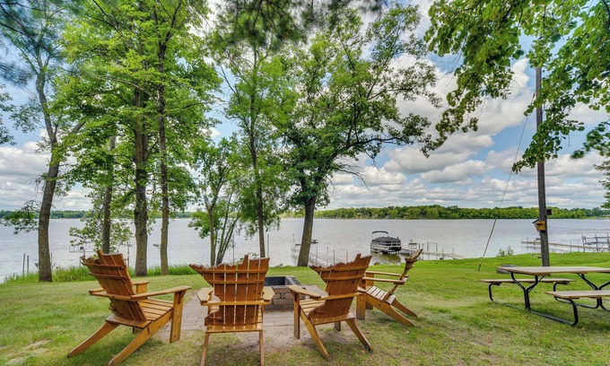 Pine City Cabin | Serene Cabin on Lake Pokegama w/ Dock & Fire Pit!