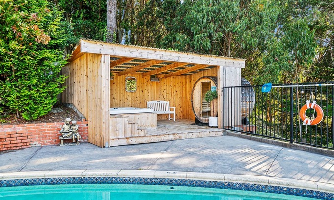 Park Pacifica Villa | Serene Canyon Private Villa Pool HotTub Sauna Retreat STR Permit Number:14614552