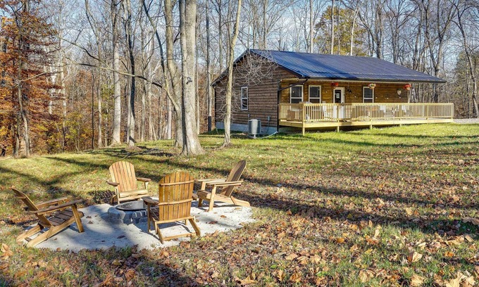 Logan Cabin | Serene Logan Retreat w/Hot Tub & Stargazing Dome