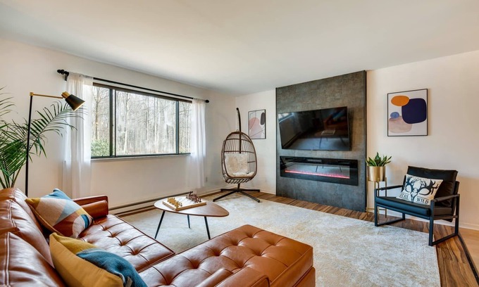 Pocono Pines House | Serenity Grove | Game Room | Fire Pit | Dog Friend