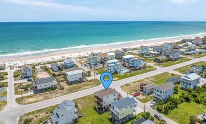 Ocean City Beach House | Serenity Seaside-4 Bedroom Ocean View house w/Elevator & Beach access 400' away!