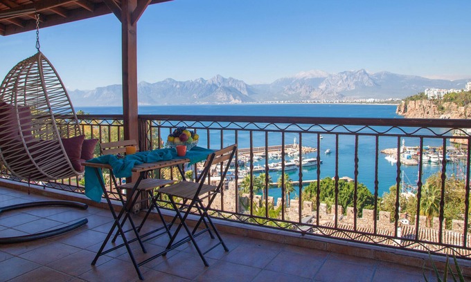 Kaleici Condo | Sermest Stanning Sea View Flat with Terrace