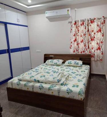 Tirupati Apartment | Servostay Tirupati Beautiful Fully Furnished 2 BHK Flat #202