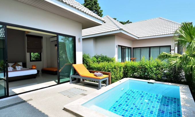 Chaweng City Center Villa | (SHA+)Deluxe Suite Pool VillaKoh Samui -with Breakfast