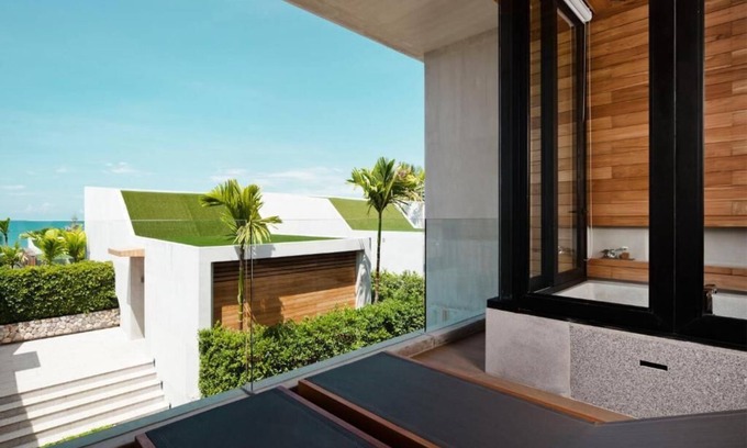 Khuk Khak Beach Apartment | (SHA+)Duplex Suite with Private Pool (D1)