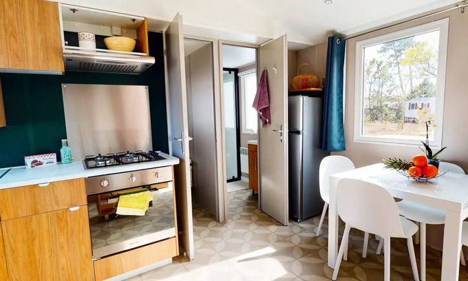 Pont-Aven House | Siblu – Kerlann Estate * - Mobil home Essential 2 ch Basic without air conditioning 4 people