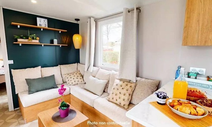 Saint-Julien-en-Born House | Siblu – The Dunes of Contis * - Mobil home Well Being 2 hp Signature with air conditioning 6 people