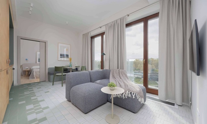 Praga Apartment | Sierakowskiego 1 | Warszawa | Modern Apartament | AC | Close to PGE Narodowy