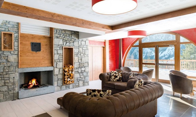 Pralognan-la-Vanoise Apartment | Ski-in/ski-out & foot of the slopes, fitness, swimming pool, terrace, balcony, tv, ski locker