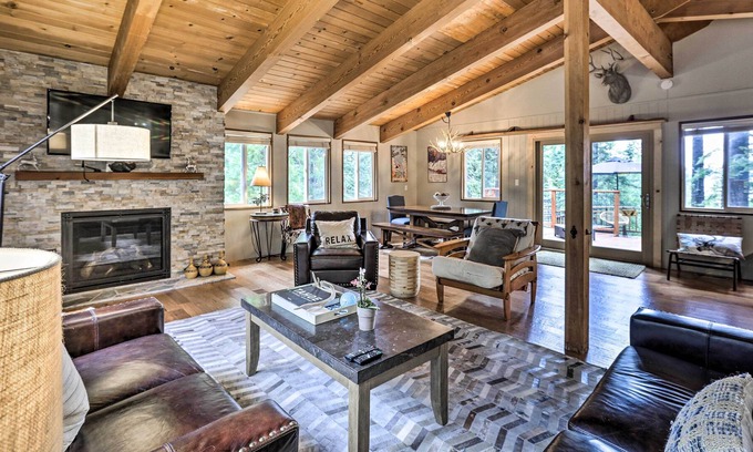 Tahoma House | Ski-In/Ski-Out Lake Tahoe Chalet with Shuttle!