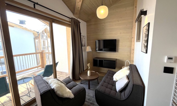 Bergers Condo | Skis aux pieds | T2 cabine + accès piscine, sauna