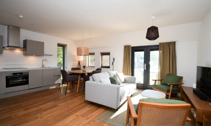 Midsland Apartment | Skylge 2+2p - Two Bedroom Apartment, Sleeps 4