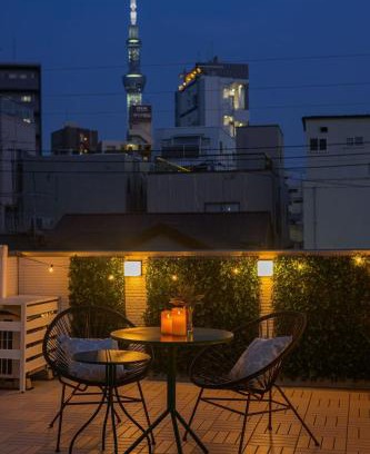 Taito Villa | Skytree View Rooftop Villa Asakusa SVRVA