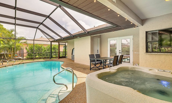 Biggar House | Sleek Family Home w/Pool & Hot Tub in Fort Myers!