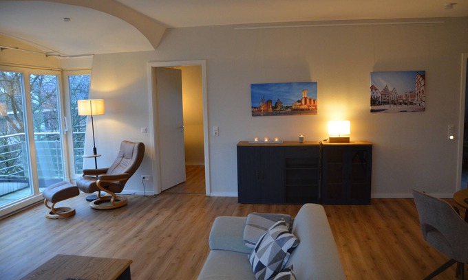 Bad Salzuflen Apartment | Small oasis in the middle of the Bad Salzuflen spa area. Quiet and bright!