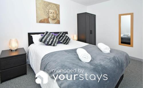 Hanley Apartment | Smithfield Apartments by YourStays - Gated Apartments with private car park in City Centre