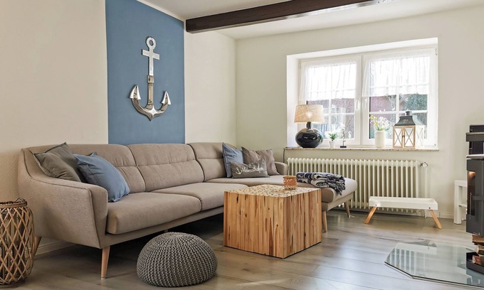 Altfunnixsiel House | Smittshörn 3 - Country house with garden, terrace & fireplace -For large families & groups
