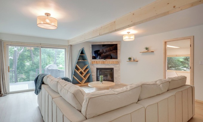 Elcho Cabin | Snowmobile Trail On-Site: Cozy Post Lake Retreat